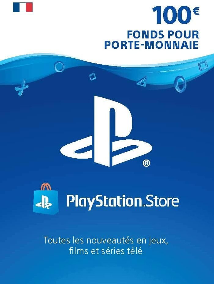 Carte PSN 100€ PlayStation Network 100 euro Zoneplay.ma