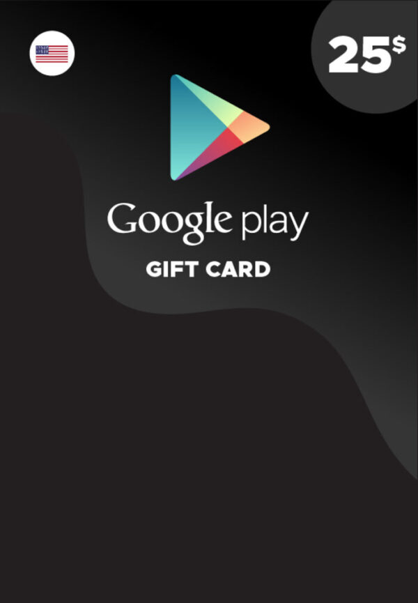 Google play 25$ USA