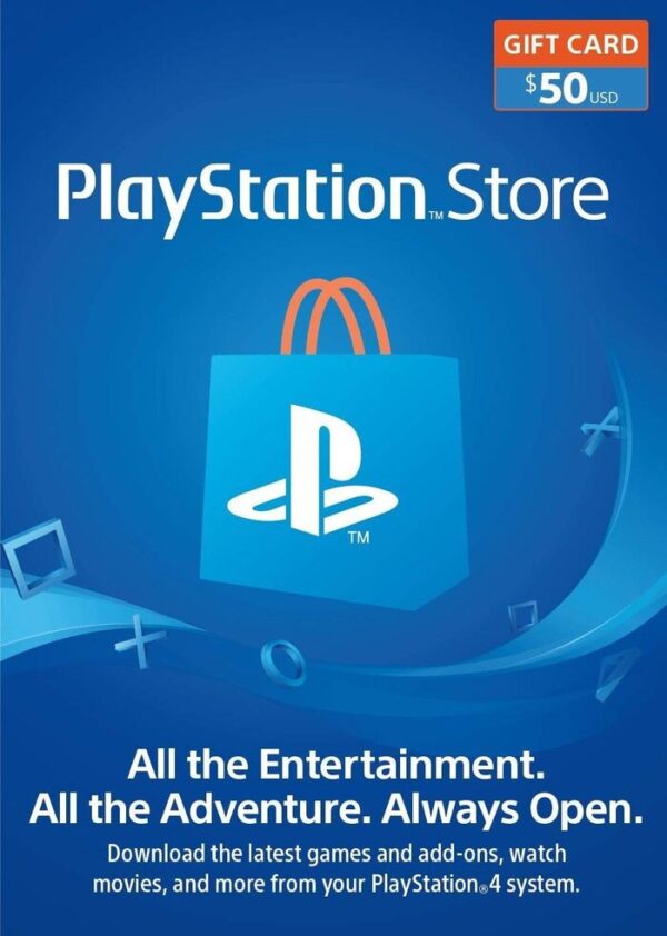 carte psn 50$