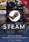 Carte Steam 5€
