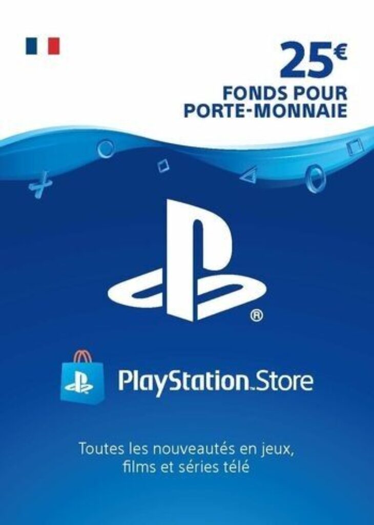 carte psn 25€