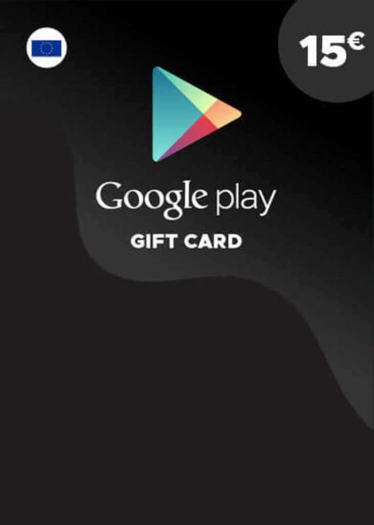 Google play 15€ EUROPE