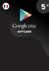 Google play 5€ FRANCE