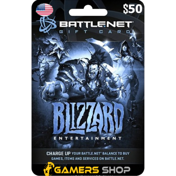 Carte Blizzard 50$