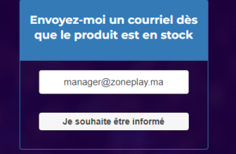 Que Faire Lorsqu’un Produit est en Rupture de Stock sur ZonePlay